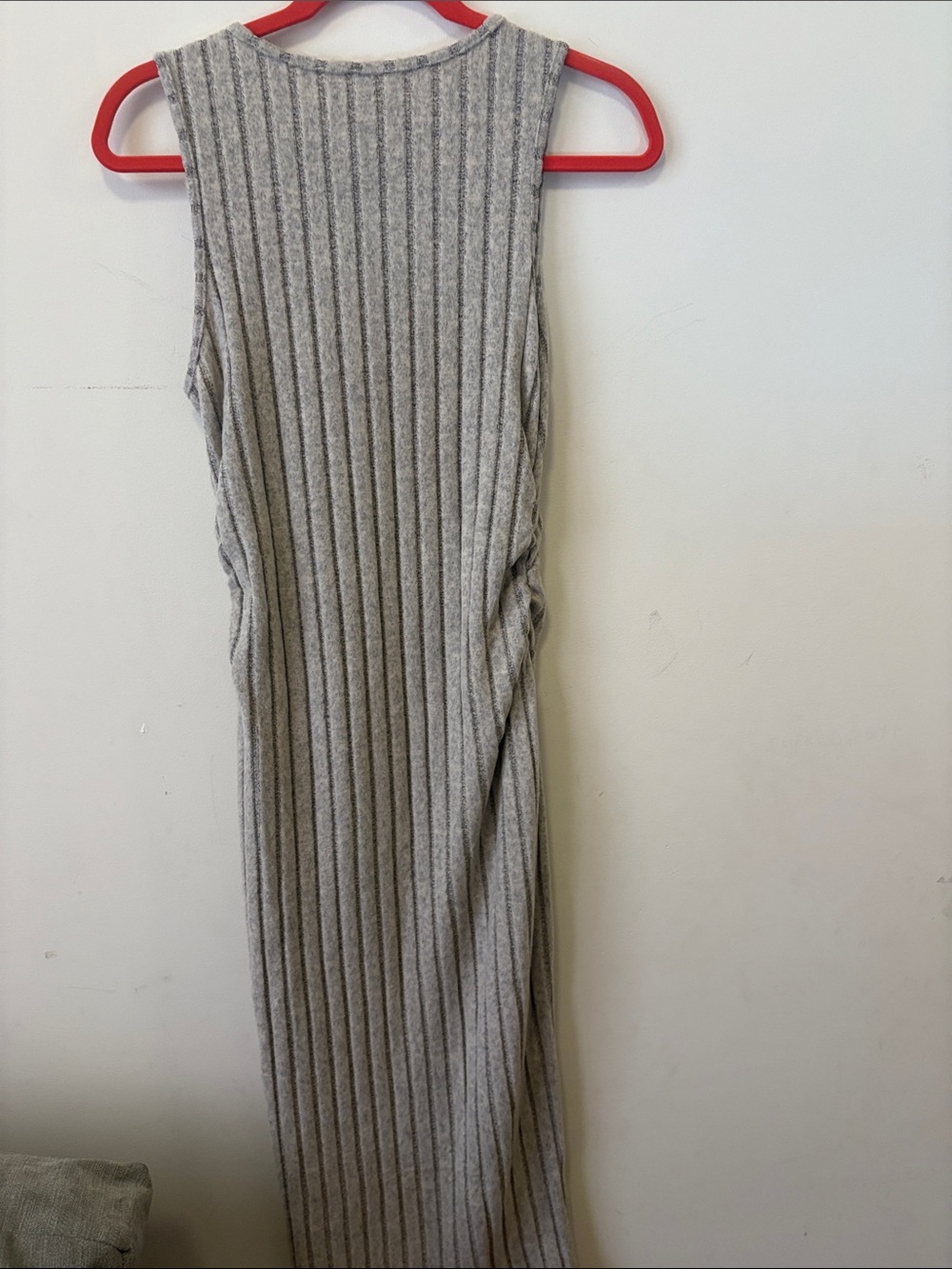 SHEIN Beige Striped Maxi Dress and Duster Cardigan Set - Picture 5 of 9